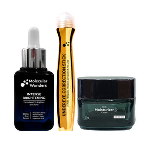 Brightening Serum + Under Eye Serum + Moisturizer Bundle